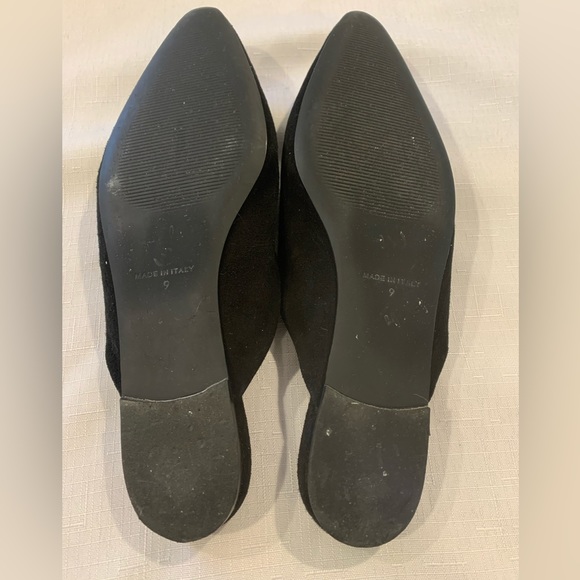 Everlane V Suede Mule in Black Size 9 - Picture 4 of 6